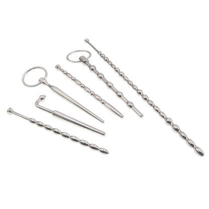 Male Eye Stick Urethral Insertion Stick Pulse Pulling Bead Urinary Blockage Ultra Long Stainless Steel Masturbation Orgasm Tool