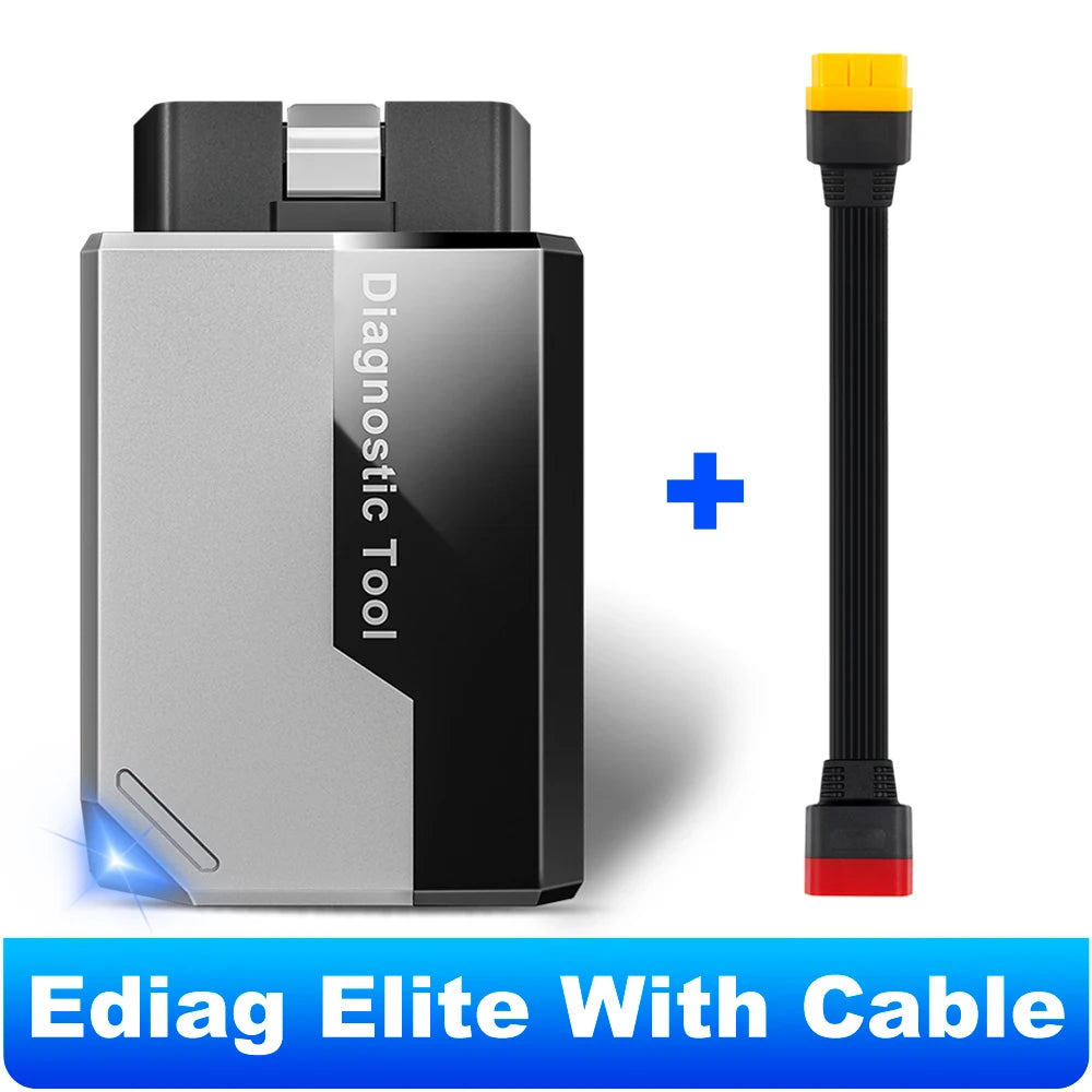 KINGBOLEN Ediag Elite All system 10+ Reset OBD2 Scanner FCA CAN FD Bidirectional Diagnostic tool Lifetime free update PK AIOBD