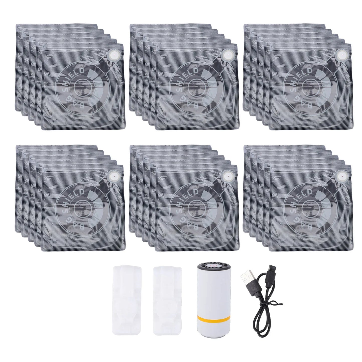 Filament Vacuum Storage Bag with USB Electric Pump 12.6x13.4in Light Proof 3D Printer Filament Storage Bags Filament Bag