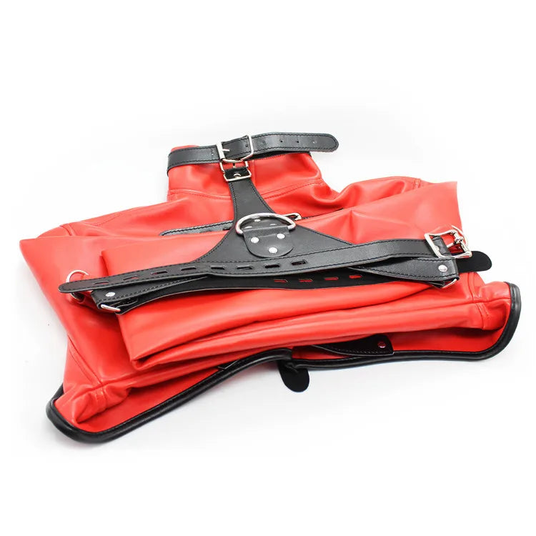 Bondage Women PU Leather Body Harness Cupless Straight Jacket Adult Costume BDSM Sexy Shop Atacado Harness Woman Accessories