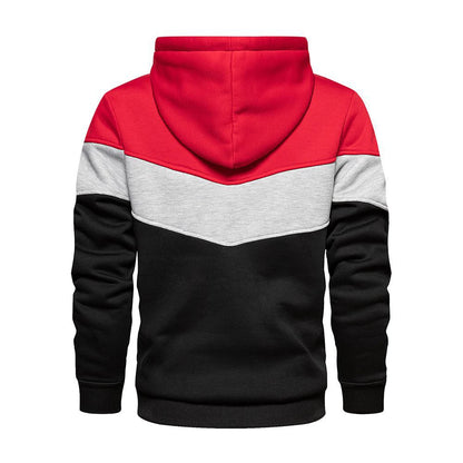 Paris Fashion Men's Hoodies Set Daily Casual Sports Hooded Sweatshirt and Jogger Pants Male Urban Trend Warm Pullover Tracksuit
