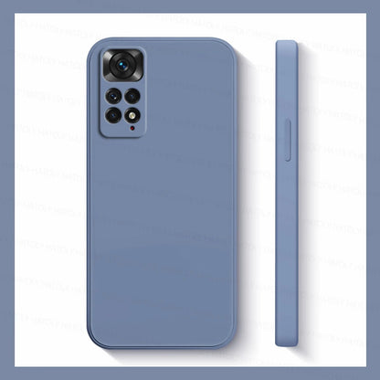 Case For Xiaomi Redmi Note 11 Case Redmi Note 11 10 10s 11s 12 12s 13 Pro Plus 5G Cover Anti-drop Liquid Silicone Cover Case