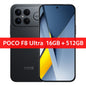 Global Version POCO F8 Ultra Sno Dragon 8 Elite Gen 5 Smartphone camera 6500mAh battery "6.9Hz 50MP NFC display