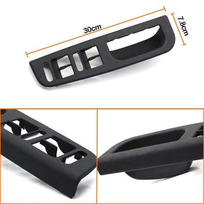 Interior Car Door Armrest Cover Panel Pull Handle Grab Cover Replacement For Volkswagen VW Bora Golf 4 MK4 Jetta 1999-2004