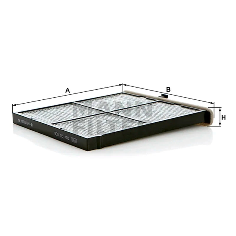 MANNFILTER CU24009/CUK24009/FP24009 Cabin Air Filter Fit MAZDA 3 CX-5 CX-4 Atenza MAZDA CX-8 KD4561J6X 9A KD45-61-J6X GV9B61J6X