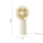 MEET SUN Portable Fan, Creative Pocket Handheld Mini Fan, Lightweight AAA Battery Powered (Batteries Not Included) Personal Cool