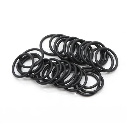 50pcs Black NBR O Rings CS1 2 3 4mm OD 5~80mm Rubber Sealing Gasket Washer for Car Air Condition Faucet Pressure Plumbing Repair