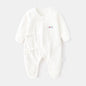Boys Girls Long Sleeve Jumpsuit for Four Seasons Clothing Pure Cotton Universal Newborn Baby Cute Printed Foot Wrapped Bodysuit