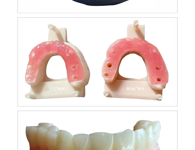 Dentistry Resin Gingival casting Photocuring 3D Printing 405nm Guide Plate Compression mold Dental Mold lcrown Repair Non-toxic