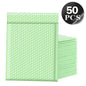 50Pcs Black Bubble Packaging Envelope Mailing Envelopes Mailer Poly Envelope for Shipping Self Seal Bubble Bags Padding