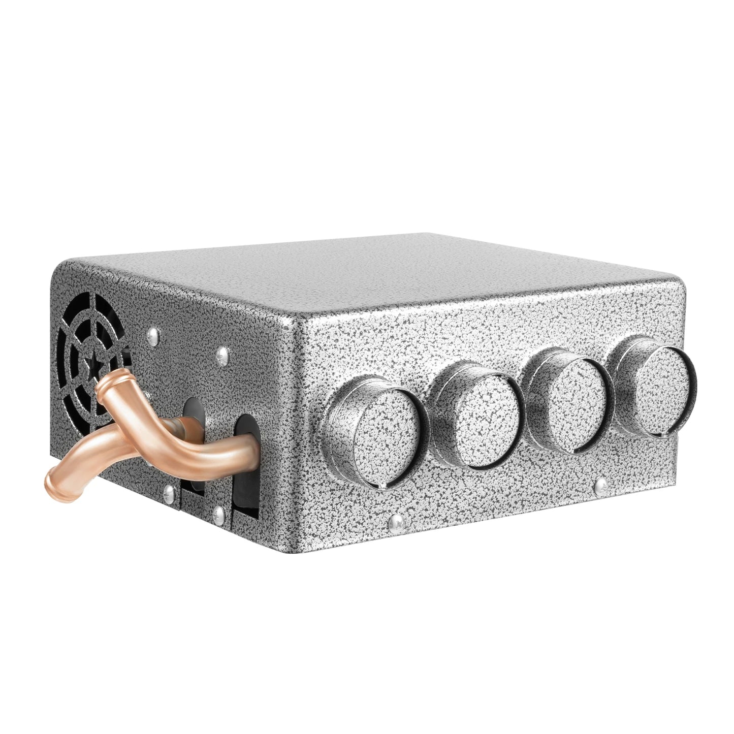 12V 4Way Truck Heater, 8A RV Heater Car Engine Hot Coolant Auto Car Heater, Fast Heating for Cars, Trucks, Ships