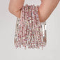 5pcs Fashion Colorful Acrylic Crystal Rhinestone Elastic Bracelet For Women Stretch Wristband Wedding Bracelets Daily Jewelry