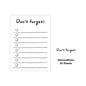 50Sheets Mini Note Book Convenient Memo Pad List Time Sticky Note Schedule Planner Office School Supplies Stationery