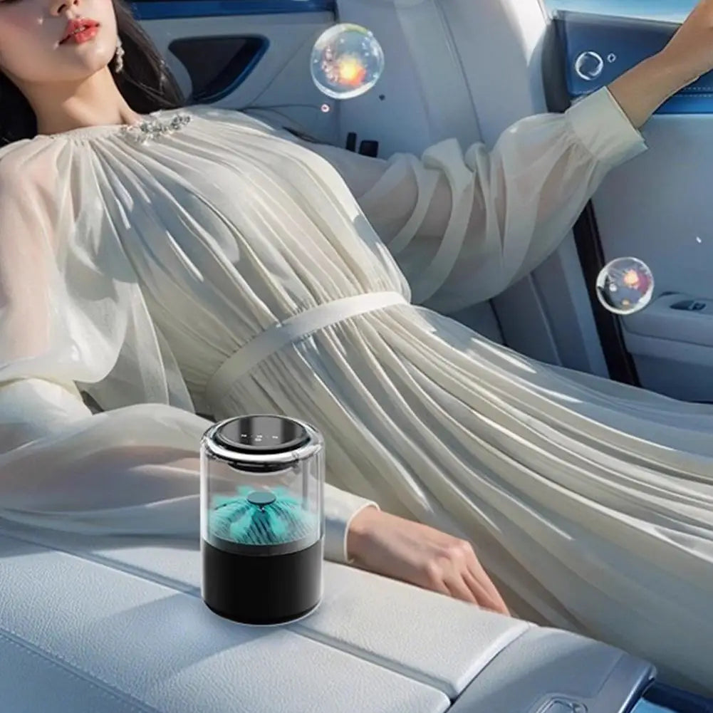 Smart Aromatherapy Machine With Cloud Mist Viewing Effect Car Aromatherapy Cloud View Car Perfume Car Perfume Diffuser Fragrance