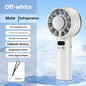 HOMEFISH Ice compress high-speed cooling fan handheld fans USB Rechargeable portable LED Digital Display Travel Camping Outdoor