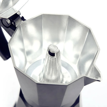 300 ml Electric Coffee Machine Aluminium Espresso Maker Mocha Espresso Pot with Separate Base