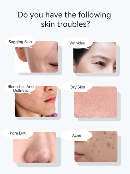 ANLAN Facial Massager Pro Microcurrent Face Lifting Skin Rejuvenation with Cold Deep Cleaning Anti-aging Skincare Beauty Device