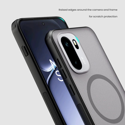 Nillkin For OnePlus 15R 5G Case for Magsafe Magnetic Frosted 360 Hard PC+TPU Soft Frame Back Cover Protection funda