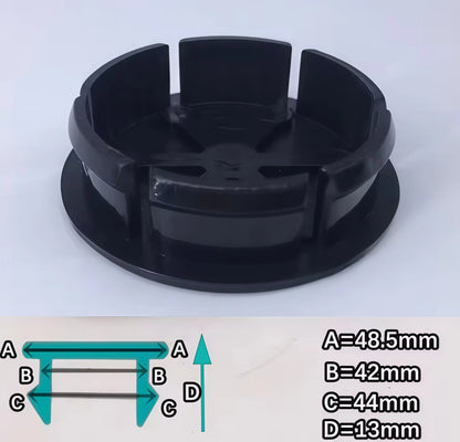 8pcs Fiat 500 Car Front Hood Emblem Rear Trunk Badge 95mm 120mm 12cm Wheel Center Logo Hub Cap 50mm 56mm 60mm 5cm 6cm