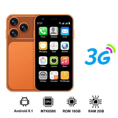 SERVO 18SE MINI Android Mini Smartphone 3G WCDMA 2GB RAM 16GB ROM Wi-Fi Hotspot GPS 3.0" Touch Small Smart Phones 2 SIM Standby