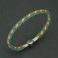 Unique Ethnic String Bracelet Unisex Handmade Braided Lucky Thread Distance Attract Couple Bangle Leisure Accessories Pulseria