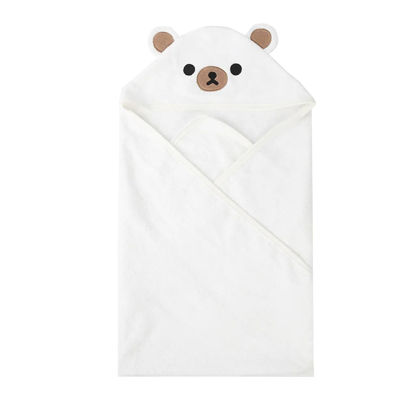 Baby Bath Towel Boy Girl Baby Towel Newborn With Hood Cartoon Coral Fleece Infant Towel Blanket Newborn Baby Bathrobe Infan