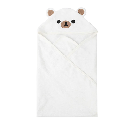 Baby Bath Towel Boy Girl Baby Towel Newborn With Hood Cartoon Coral Fleece Infant Towel Blanket Newborn Baby Bathrobe Infan