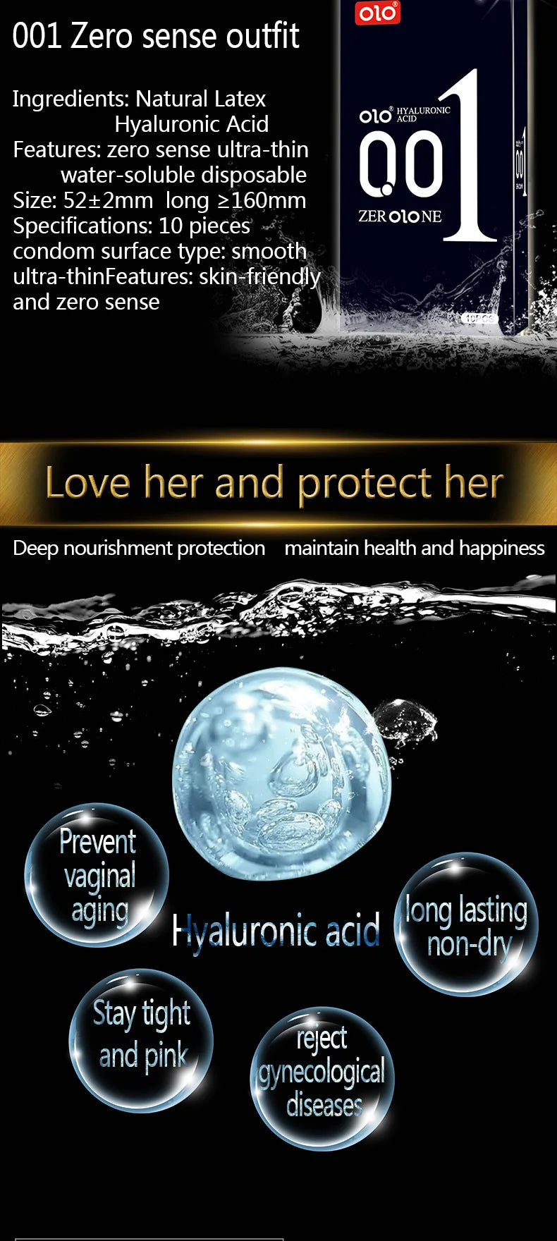 10pcs Ultra Thin Condoms Intimate Condone Super Lubricated Natural Latex Penis Sleeve Long Lasting Condom for Adult 18+ Sex Toys