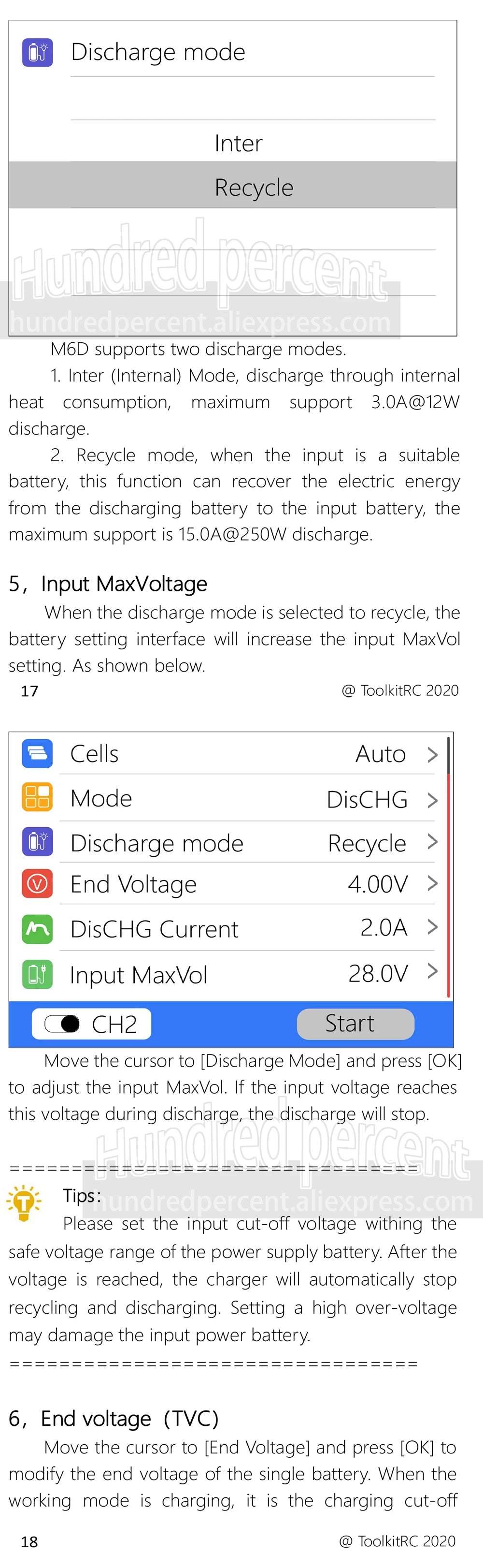 ToolkitRC M6D V3 Charger Black DC 500W Intelligent Dual Channel 1S 2S 3S 4S 5S 6S Toy Model Car Lithium Battery Fast Charging