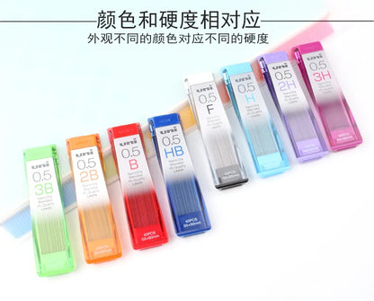 Uni Colorful Pencil Leads Refill 0.5mm HB Nano Dia 202NDC for Mechanical Pencil Japan