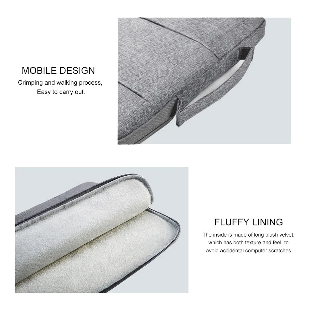 Laptops Bag 12 13 14 15.4 15.6 16 Inch Waterproof Notebook Case Sleeve For Macbook Air Pro Lenovo Computer Handbag Briefcase Bag