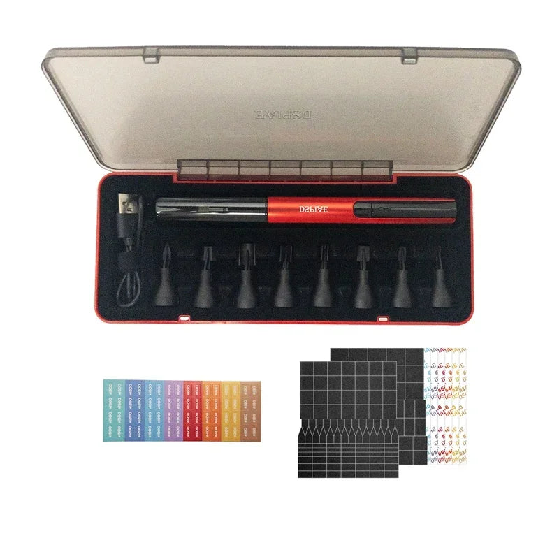 【DSPIAE ES-A PRO】Upgraded "Illusive Shadow" Reciprocating Electric Sander for Assembly Model Hobby Grinding Pen Craft Tool Kit