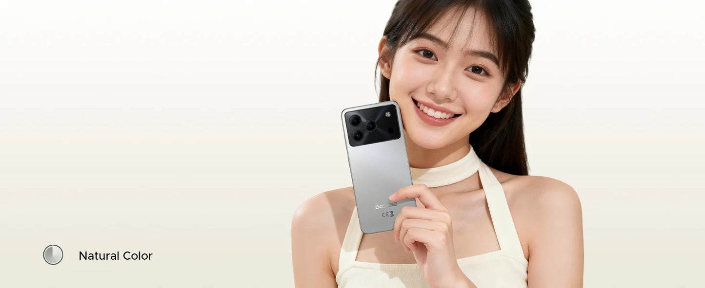 DOOGEE Note56 Pro Android 16 Gemini AI "battery 6150 mAh 32 Go RAM (4 + 28) 128 Go ROM Support Widevine L1