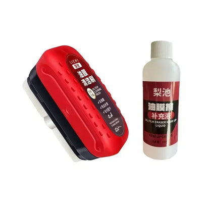 Car Windshield Cleaning Brush Glass Oil Film Remover Front Dashboard Side Window Rearview Mirror Cleaning Agent Water Repellent