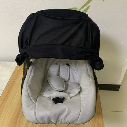 Baby Stroller Rag Shade Blocks UV UVB Sun Rays Cover Car Awning Mosquito Insect Net Mesh RainTent Stroller Protection Accessory