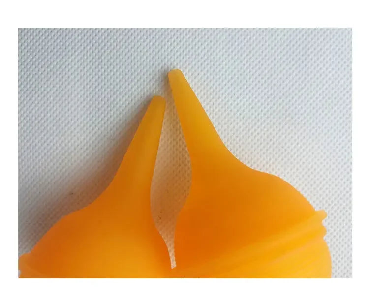 Reusable Clear Silicone Baby Ear Syringe & Nasal Aspirator Newborn Manual Sucks Snot and Mucus Nasal Bulb Ear Syringe Cleanable