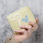 2024 new Japanese and Korean cute cartoon short wallet female mini large-capacity portable student zipper coin purse