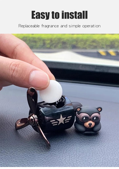 [Just Refills,exclude any pilot/plane] bear car air fresheners replacement tablets fragrance pods aroma supplement perfume pads
