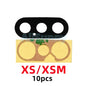 AliSunny 10pcs Back Camera Glass for iPhone 7 8 Plus 6 6S 6Plus 7Plus X XR XS Max 11 12 Rear Cover Lens 3M Sticker Holder Parts