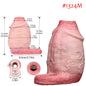 FAAK Silicone Penis Sleeve Ring Realistic Hollow Dildo Size S M Dildo Sheath Delay Ejaculating Cock Enlarger Sex Toys For Men