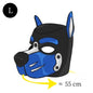 Sexy Charm Adult Rave Lingerie with Fetish Dog Hood Chest Harness Single Glove Arm Binder for Couple BDSM Body Bondage Clothing