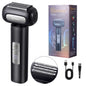Hatteker 5-D Reciprocating Shaver for Men Home Use Beard Trimmer with LCD Digital Display Mesh Whitener USB Haircut Machine