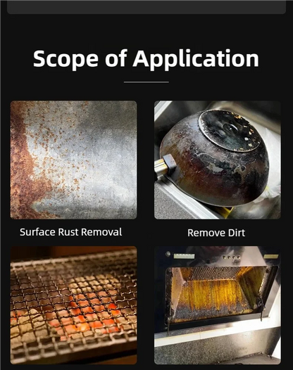 TINSOL Electric Stainless Steel BBQ Brush Rechargeable Wireless Cleaning Brush Outdoor Cleaning Brush Grill Brush