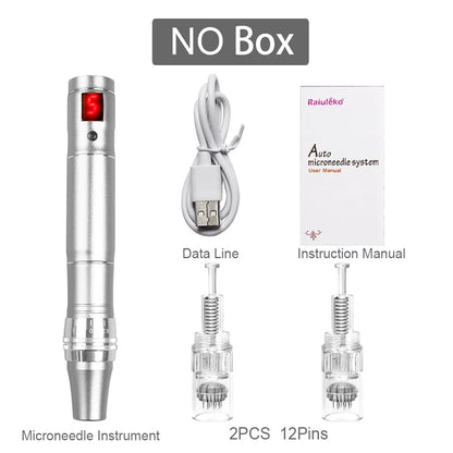 Ultima Dr.imp Pen Wireless Derma Rolling Dermapen Microneedling Cartridge Mesotherapy Auto Micro Needles Exfoliate Shrink Pores