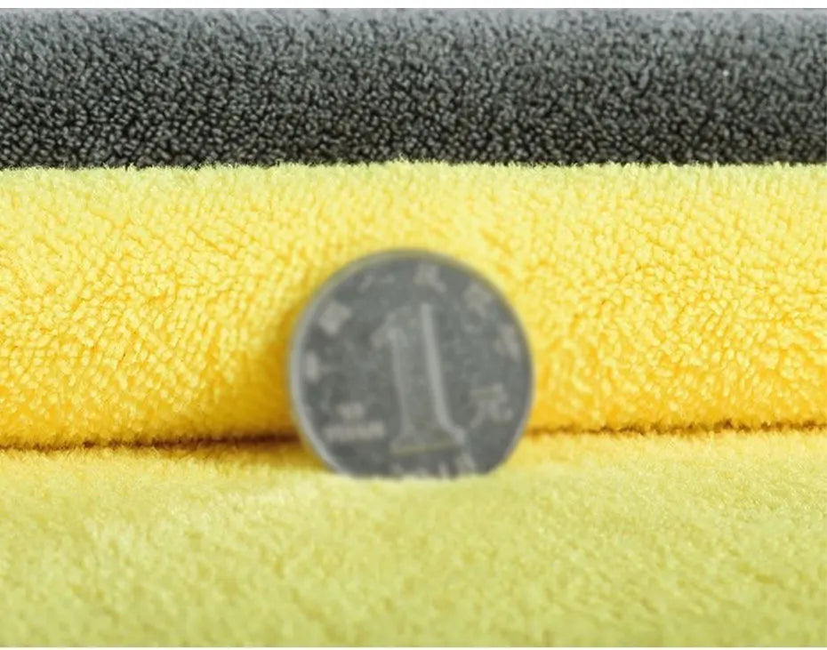 SEAMETAL Large Size Microfiber Towels Car Washing Towel 160x60cm Car Whole Body Cleaning Dry/Wet Dual Use Super Absorbent Rags