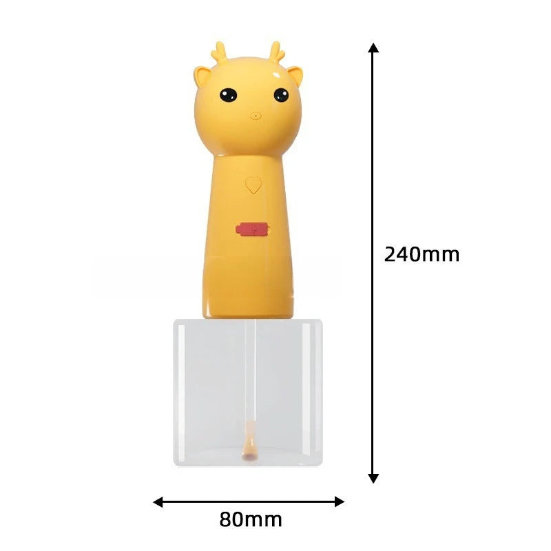 Pet Automatic Foam Dispenser 1:6 Dilution Scale Cat Dog Bath Bubble Maker One Touch Foaming Machine Pet Grooming Bath Supplies