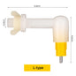 2/4/6pcs Poultry Chicken Nipple Drinker Automatic Rabbit Drinking Fountain Pigeon Hamster Pet Nipple Drinker Easy installation