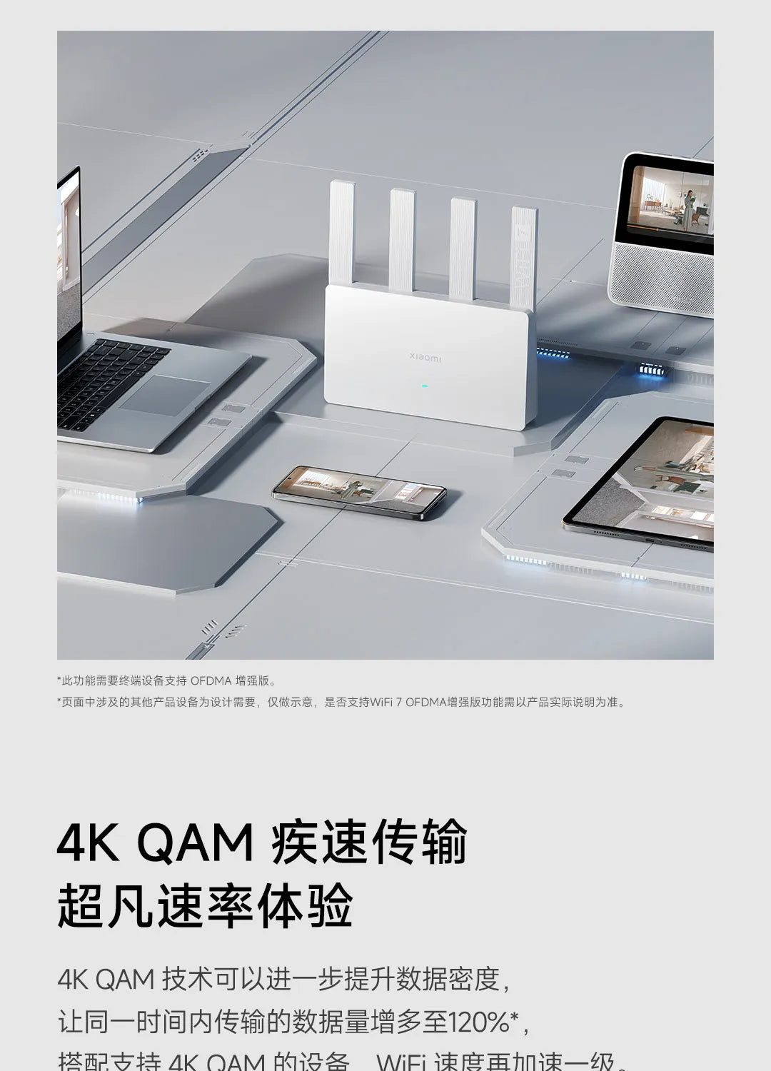 Xiaomi Router BE3600 WiFi 7 Dual-Band Qualcomm quad-core Gaming Acceleration 3570Mbps Dual WAN LAN Mesh Network Repeater VPN