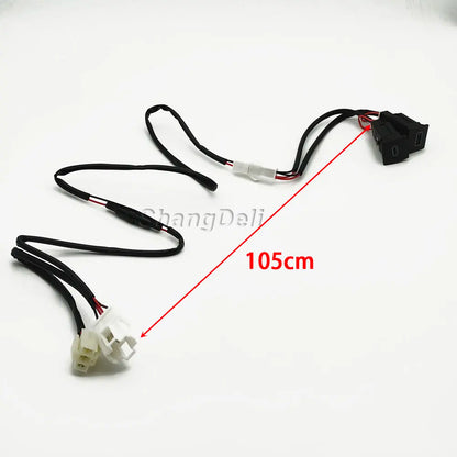 For VW Golf 6 MK6 Jetta 5 MK5 Scirocco 2006 - 2012 Car USB Charger PD Quick Charge QC3.0 Auto Phone Charging Adapter Button