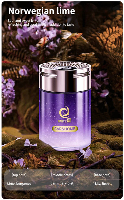 Hot Selling New Car Air Freshener Car Solid Fragrance Diffuser Long lasting Car Inside light fragrance Gifts